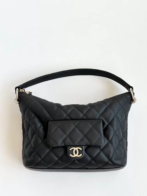 Chanel 23 Quilted Hobo Bag