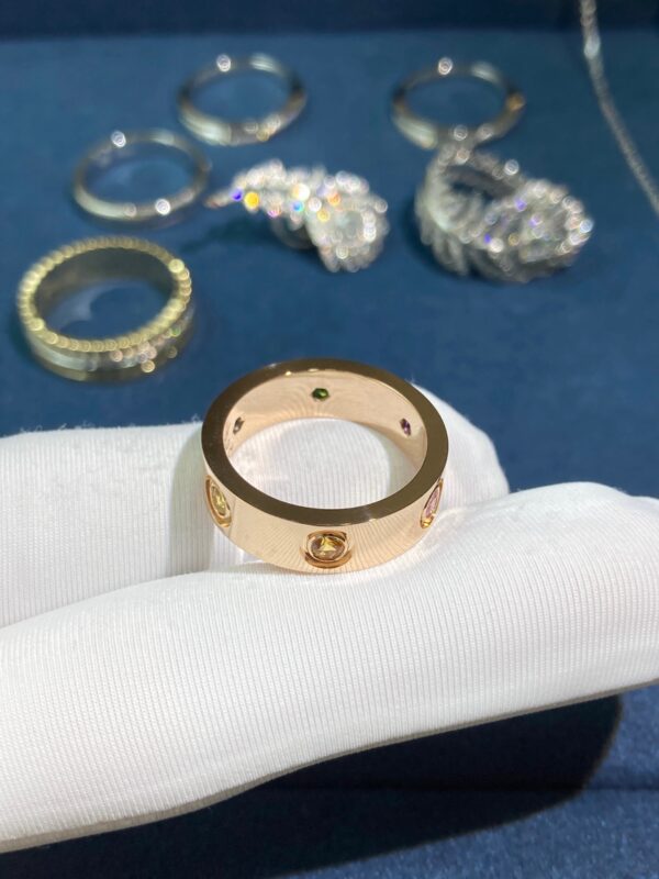 Wide Prestige Ring, Rose Gold