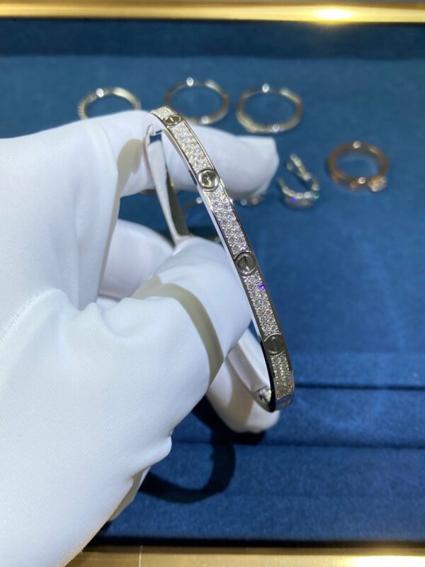 Baby’s Breath Bracelet Narrow, White Gold