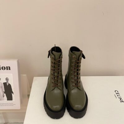 Céline 2023 New Lace-up Boots
