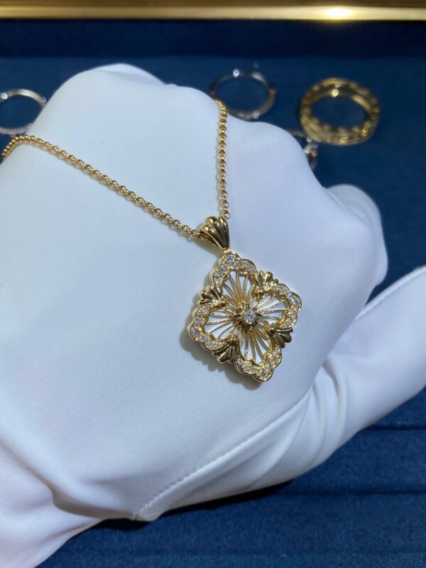 Buccellati Necklace, White Gold