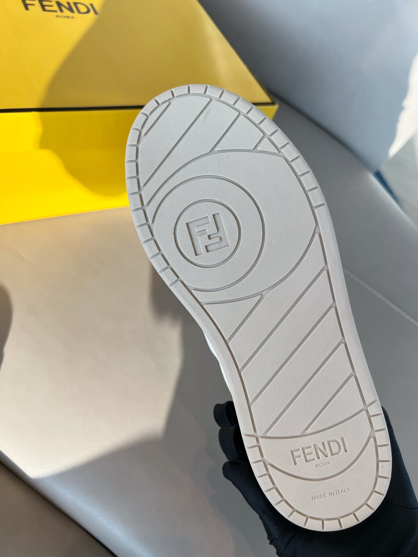 Fendi 2023 New Lace-up High-top Sneakers. - Image 6
