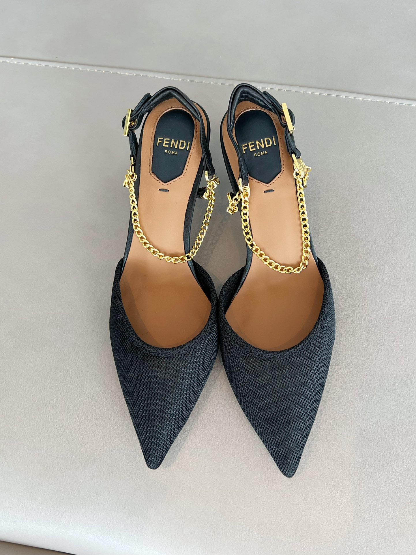 Fendi 2023 ss New Colibrì Lite Slingback Shoes - Image 2