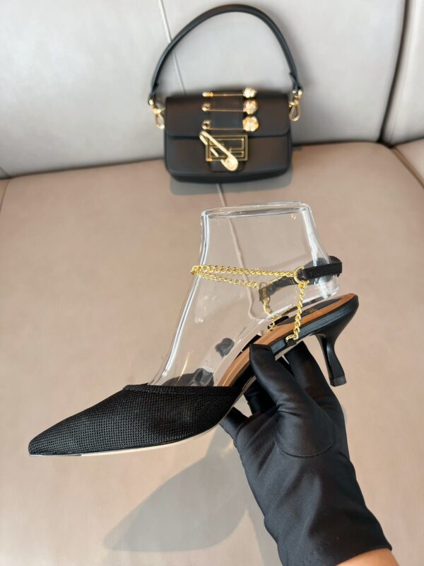 Fendi 2023 ss New Colibrì Lite Slingback Shoes