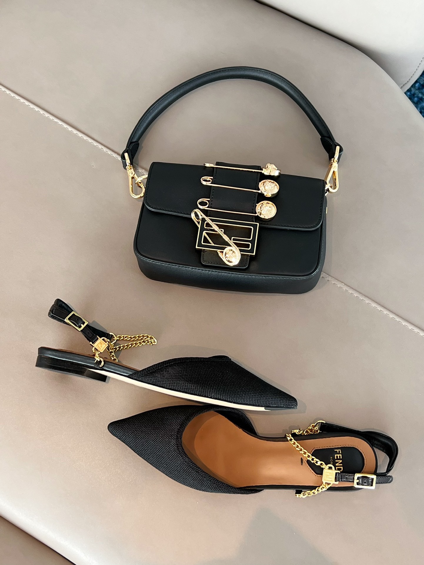 Fendi 2023 ss New Colibrì Lite Slingback Shoes - Image 2