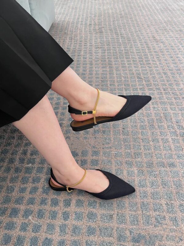 Fendi 2023 ss New Colibrì Lite Slingback Shoes