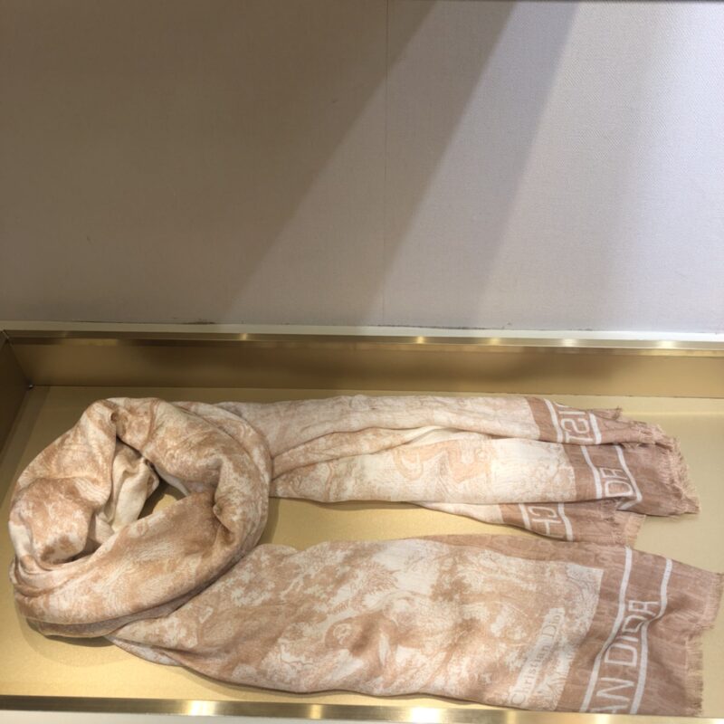 Dior Tropical Scarf 70% Cashmere 30% Silk