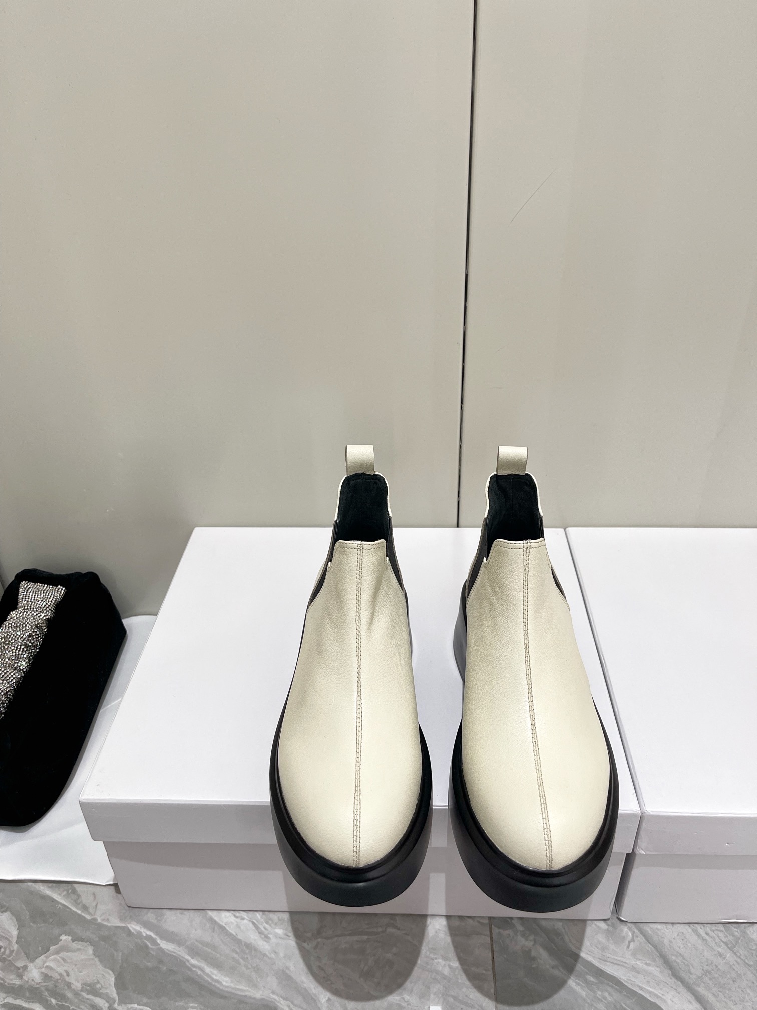 The Row Thick-soled Classic Short Boots