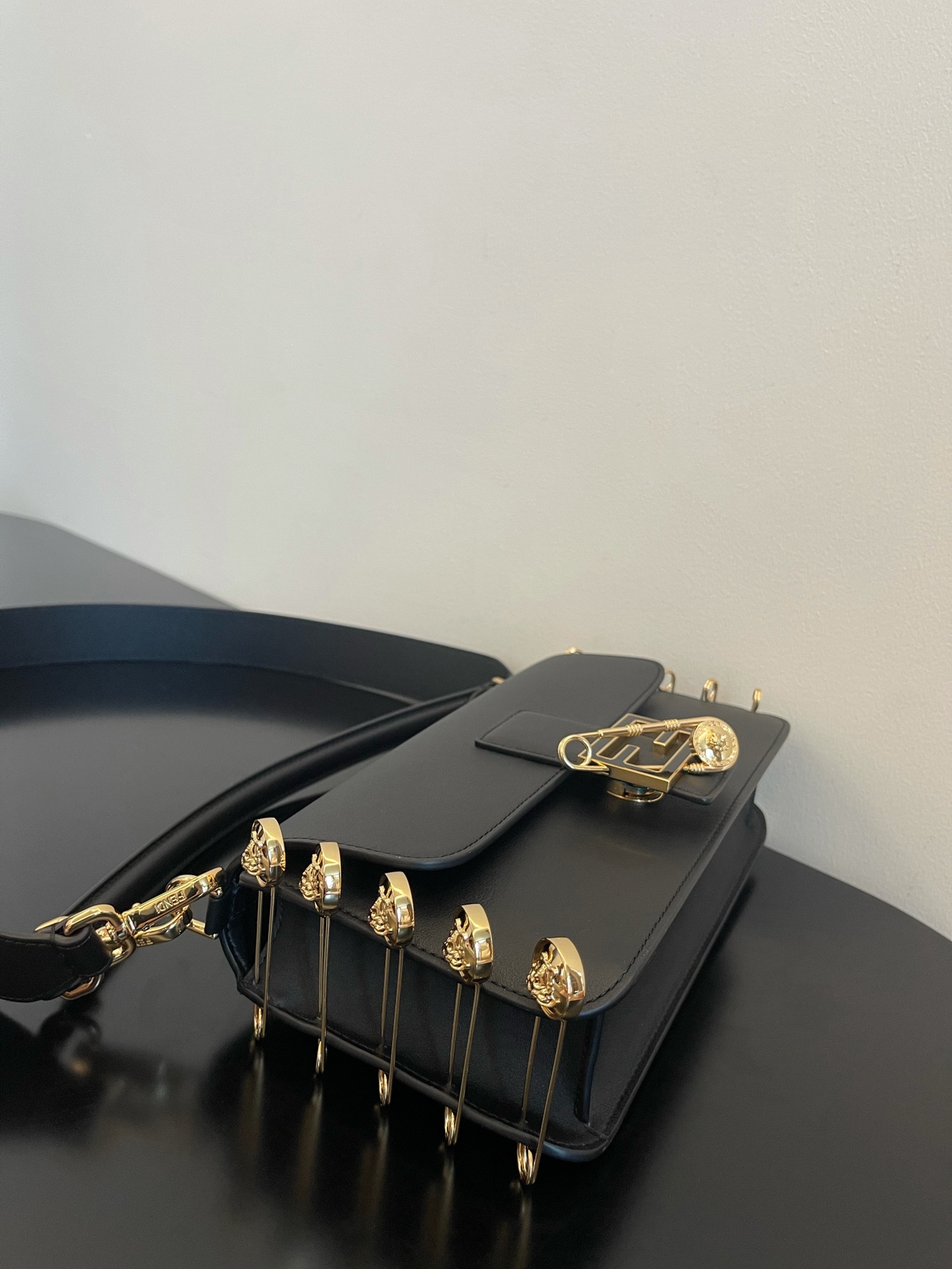 Fendi Fendace Baguette Bag - Image 10