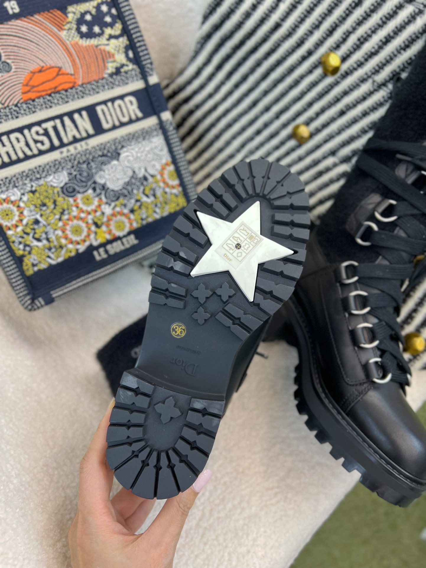 Dior Lace-up High-top Boots - Image 10