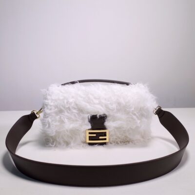 Fendi Fur Baguette Bag