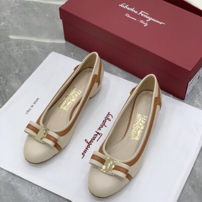 Feraggamo Thick Heel Shoes