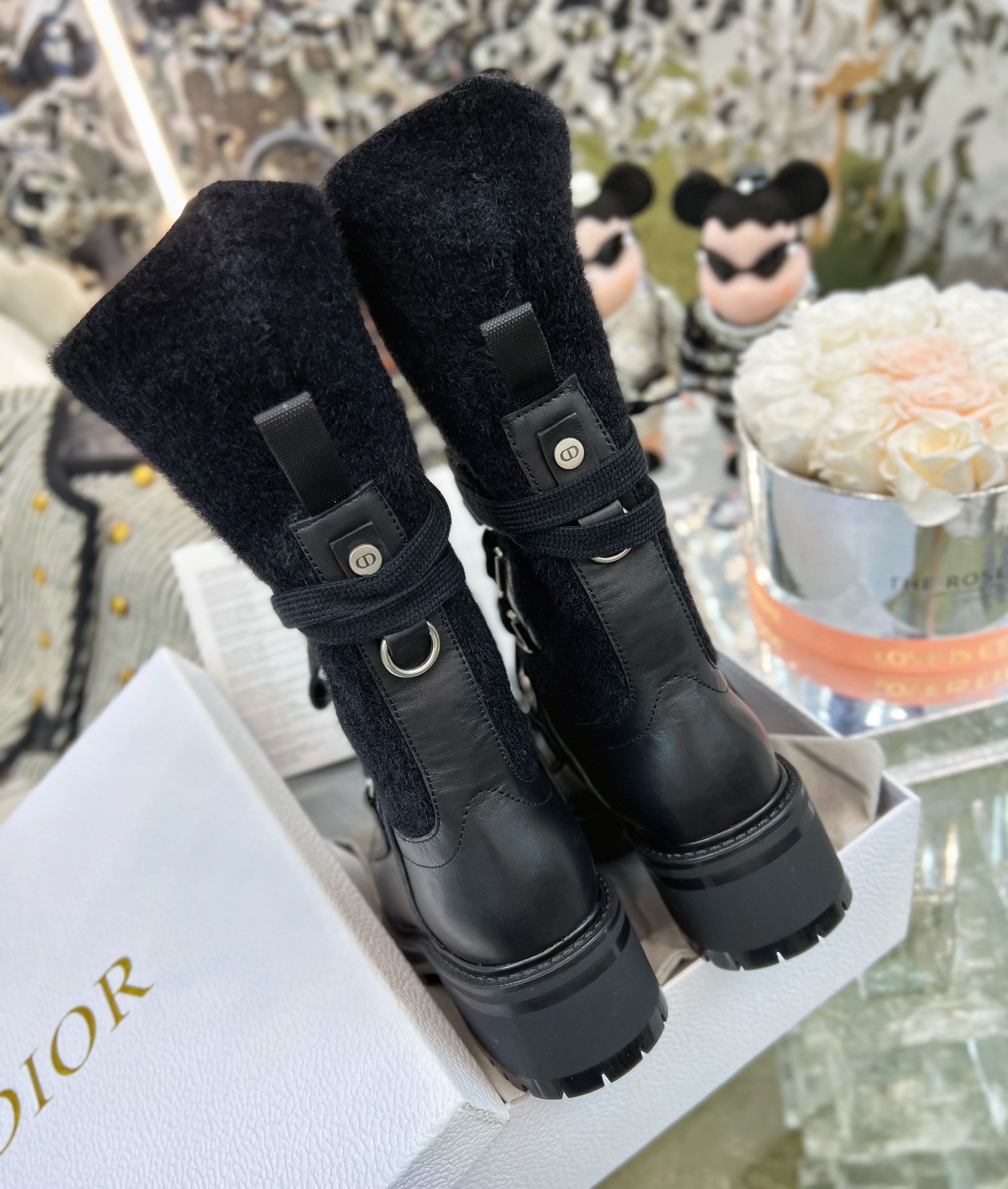 Dior Lace-up High-top Boots - Image 9