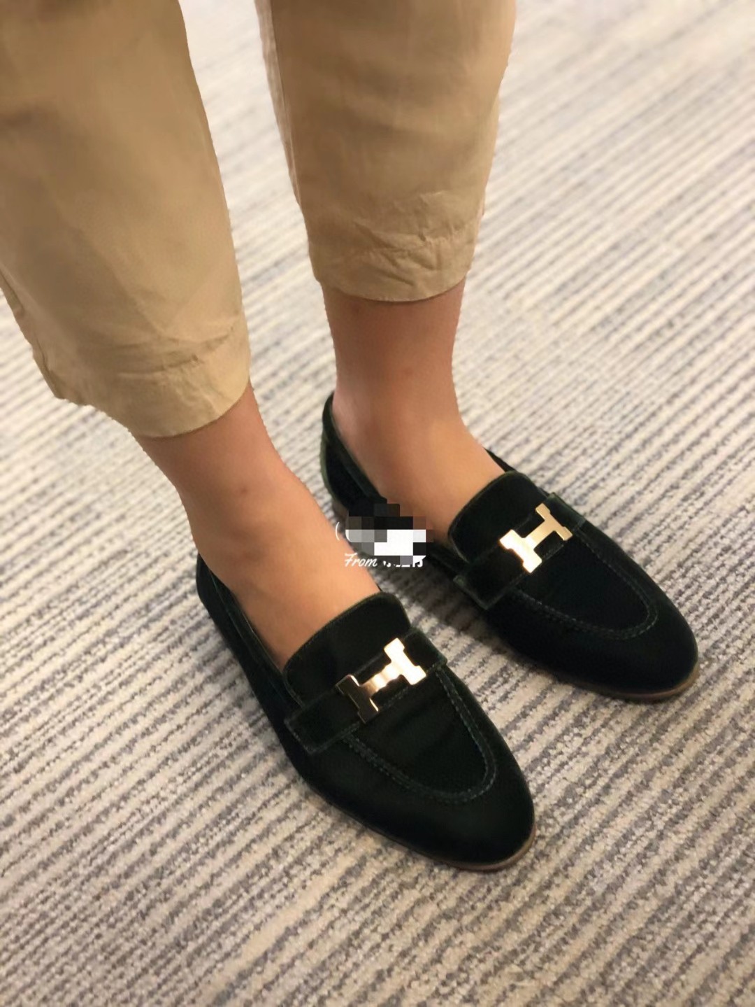 Hermes H Buckle Loafers - Image 13