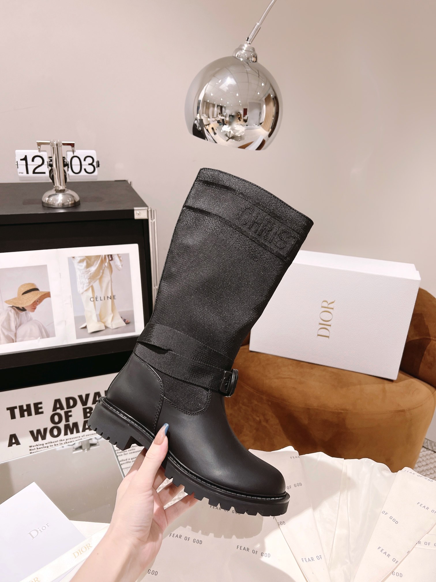 Dior D-Major Martin Boots - Image 6