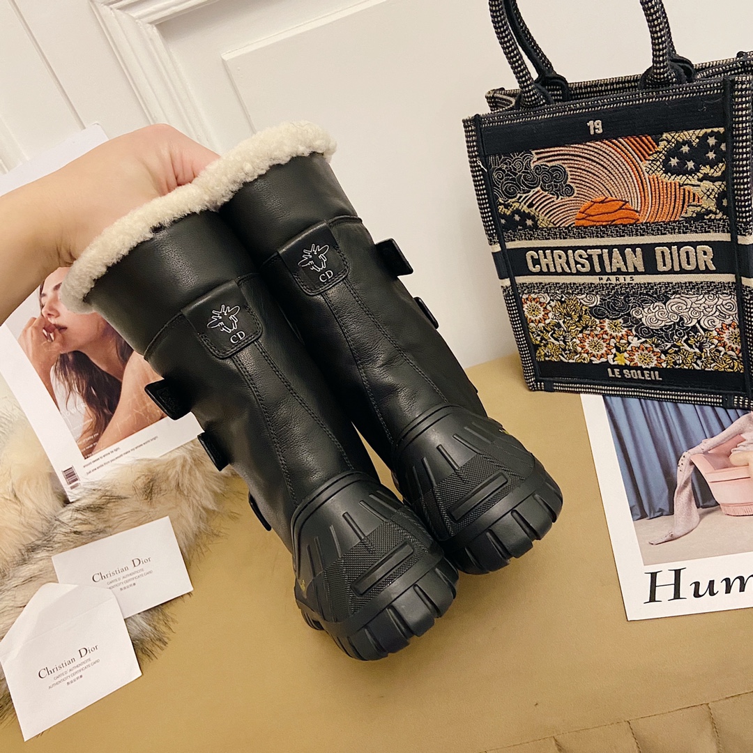 Dior High-top Martin Boots in Black - Image 6