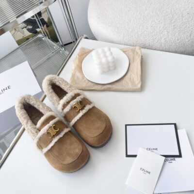 Celine Arc de Triomphe Teddy Shoes