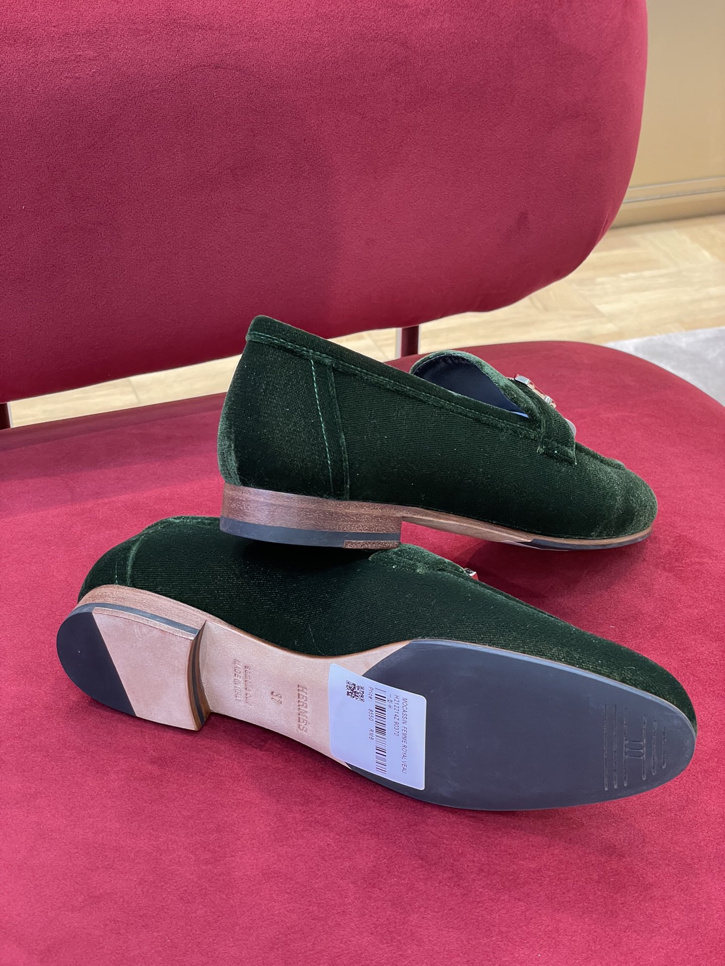 Hermes H Buckle Loafers - Image 10