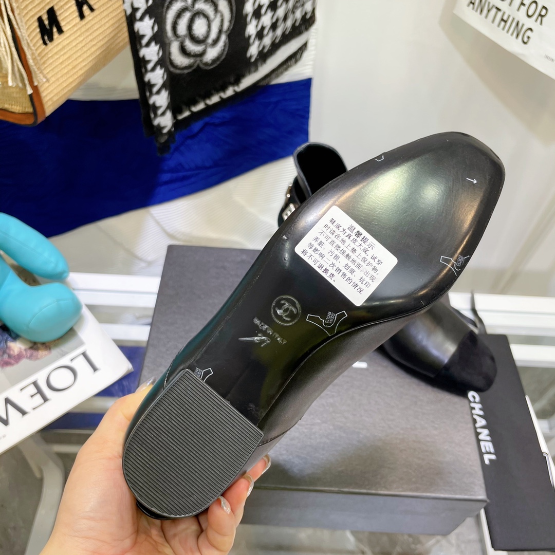 Chanel Round Toe Ankle Boots - Image 9