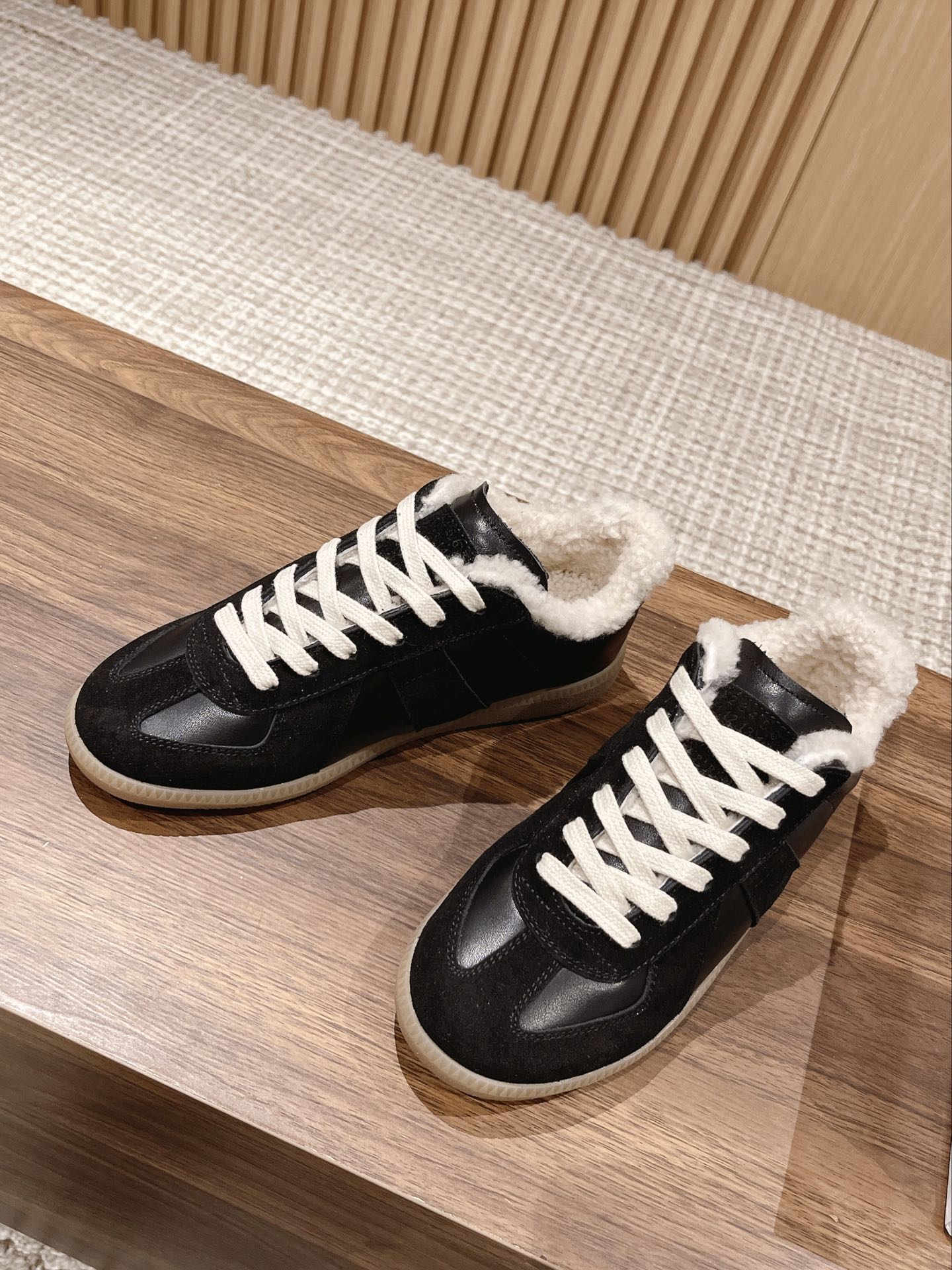 Maison Margiela Wool Trainers - Image 3