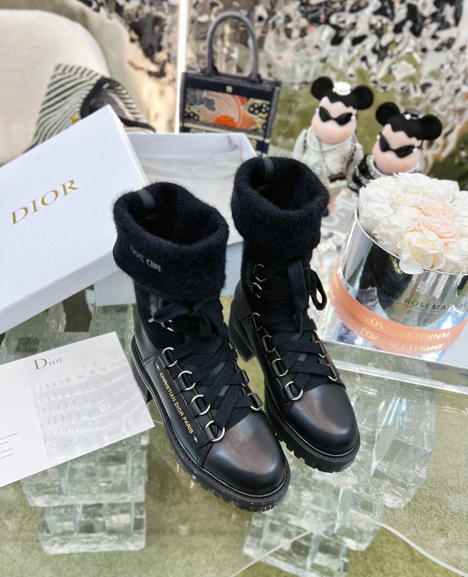 Dior Lace-up High-top Boots - Image 5