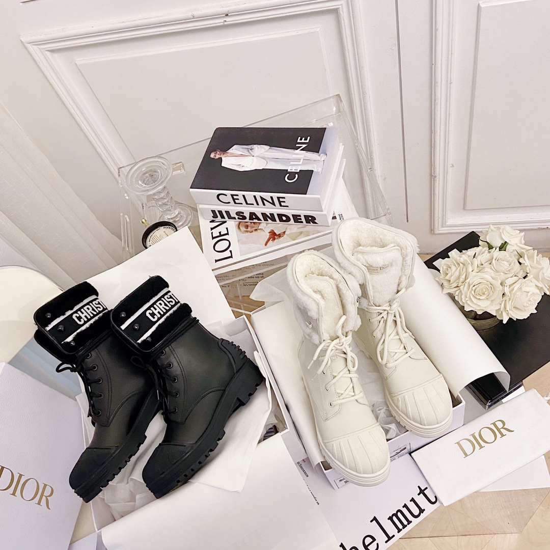 Dior Lace-up High-top Boots - Image 9