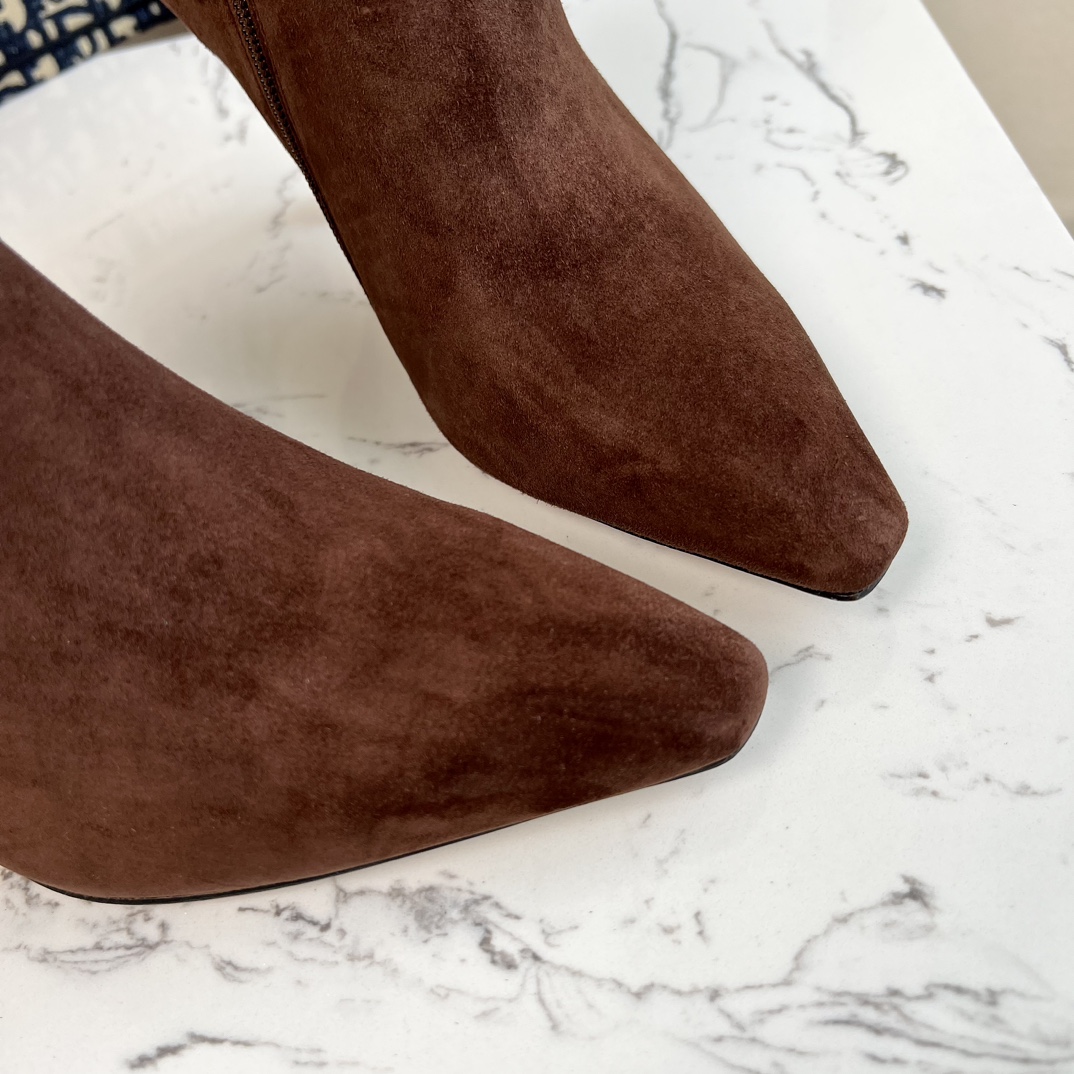 Dior High-heeled Ankle Boots in Brown - Image 6