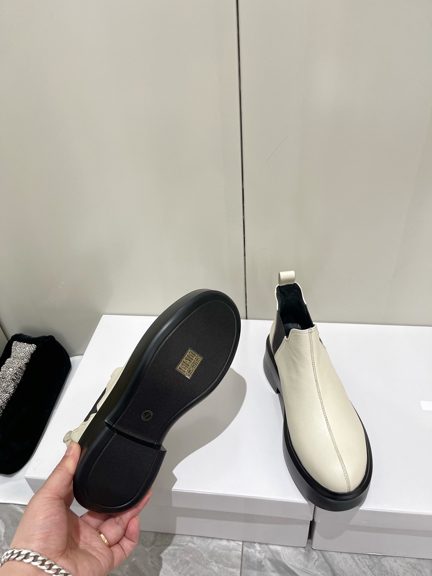 The Row Thick-soled Classic Short Boots - Image 6