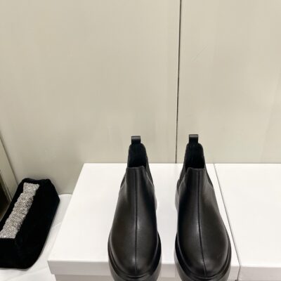 The Row Thick-soled Classic Short Boots