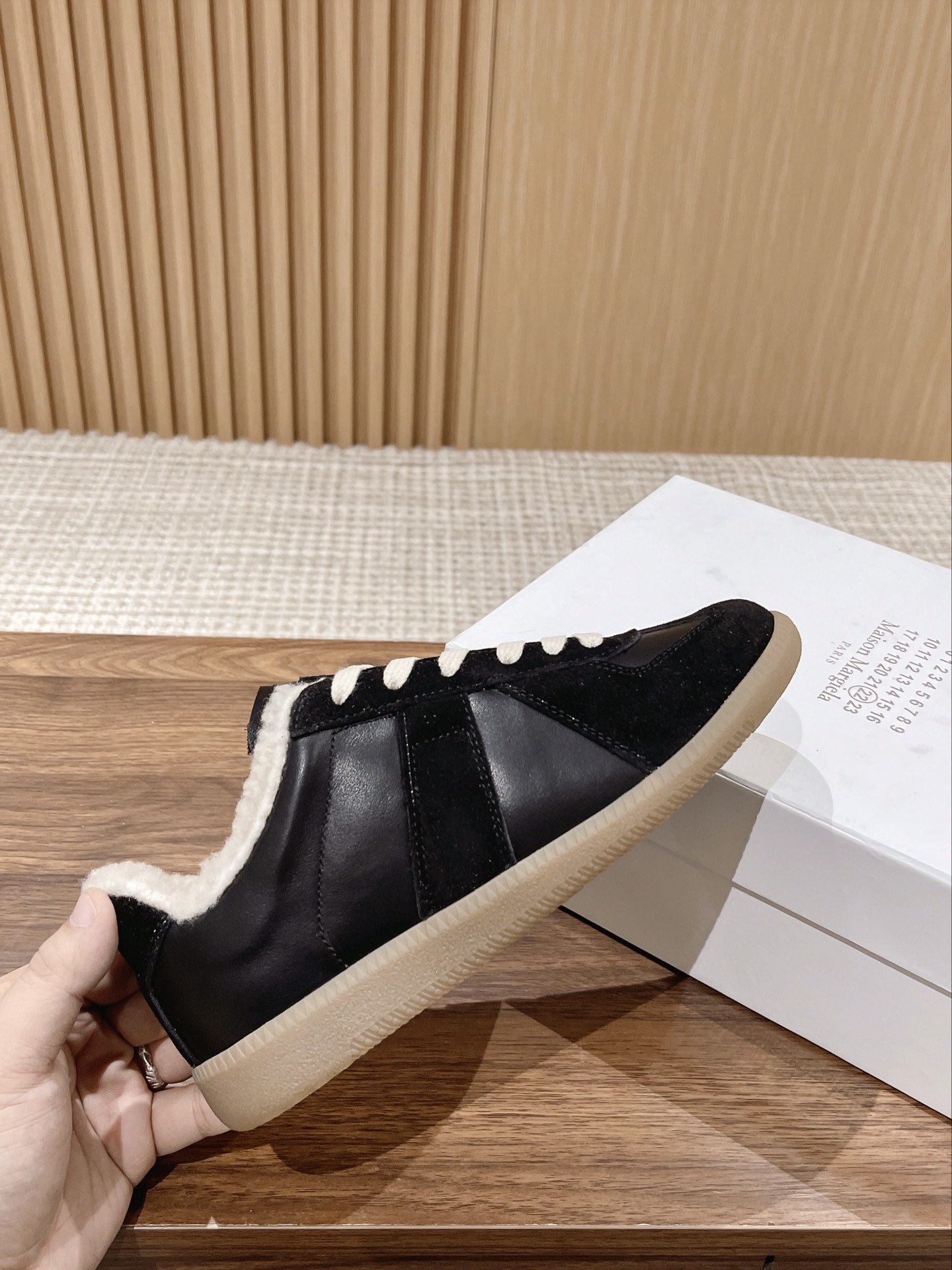 Maison Margiela Wool Trainers - Image 6