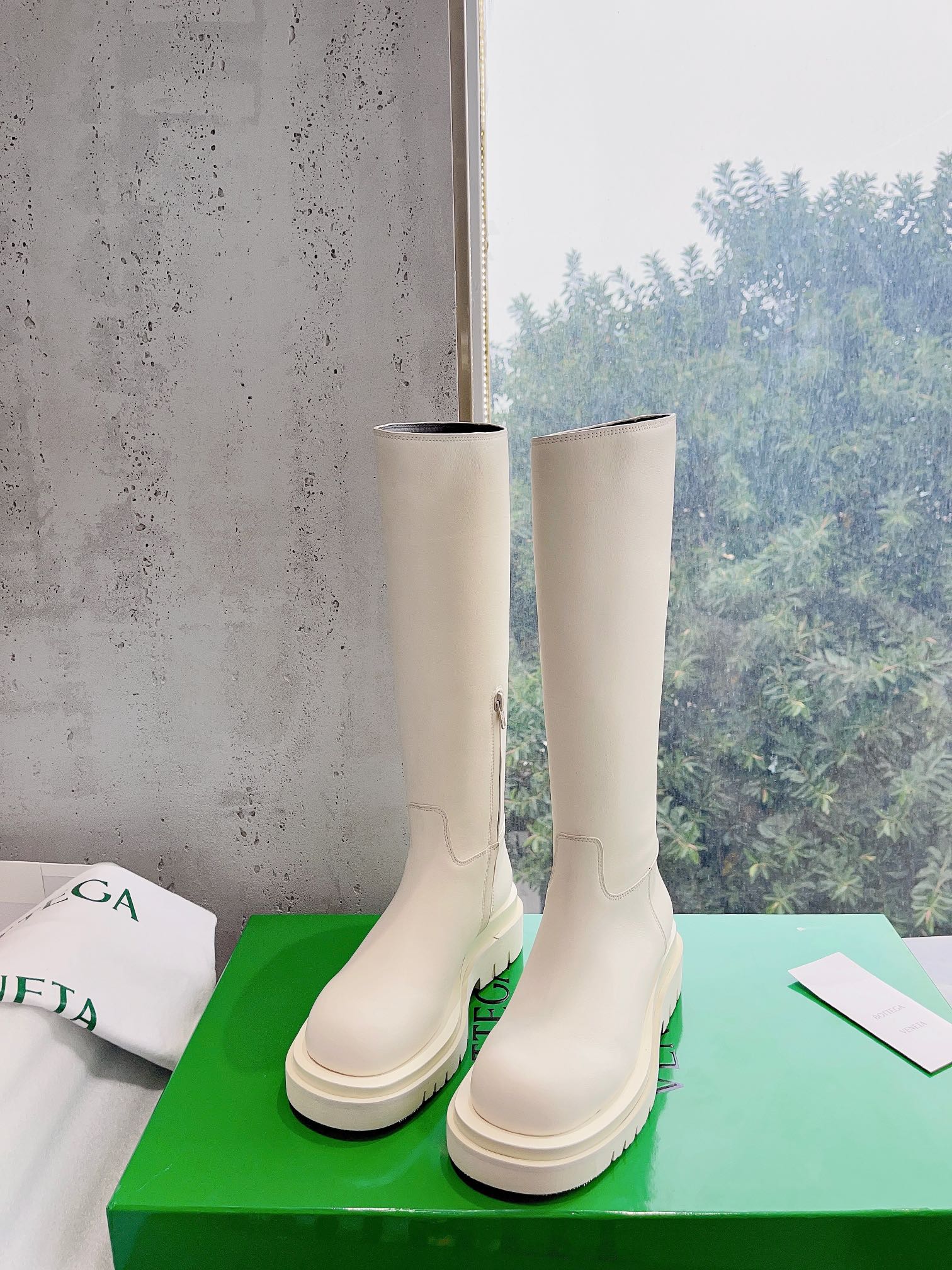 Bottega Veneta Thick-soled High-top Boots - Image 3