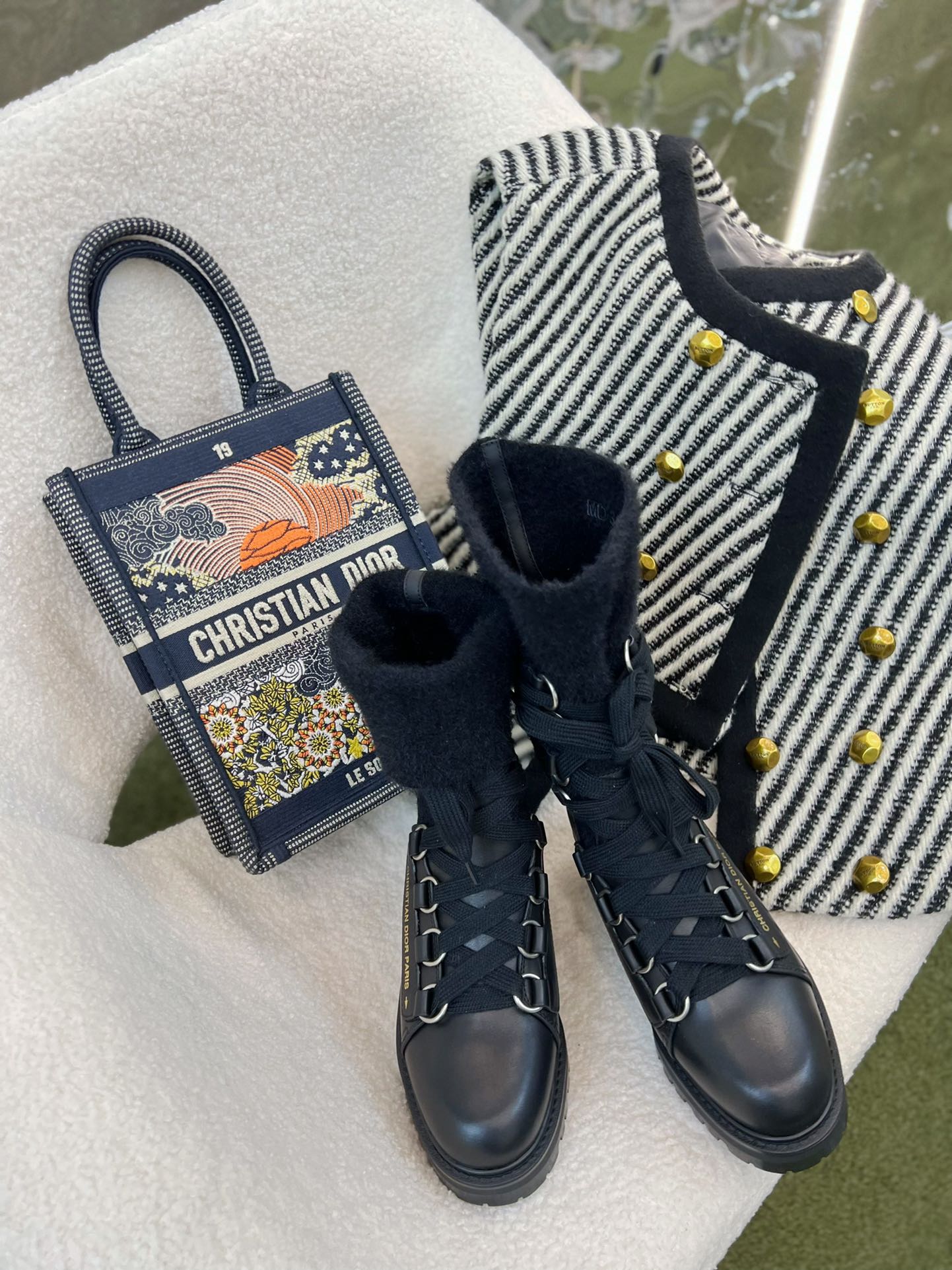 Dior Lace-up High-top Boots - Image 8