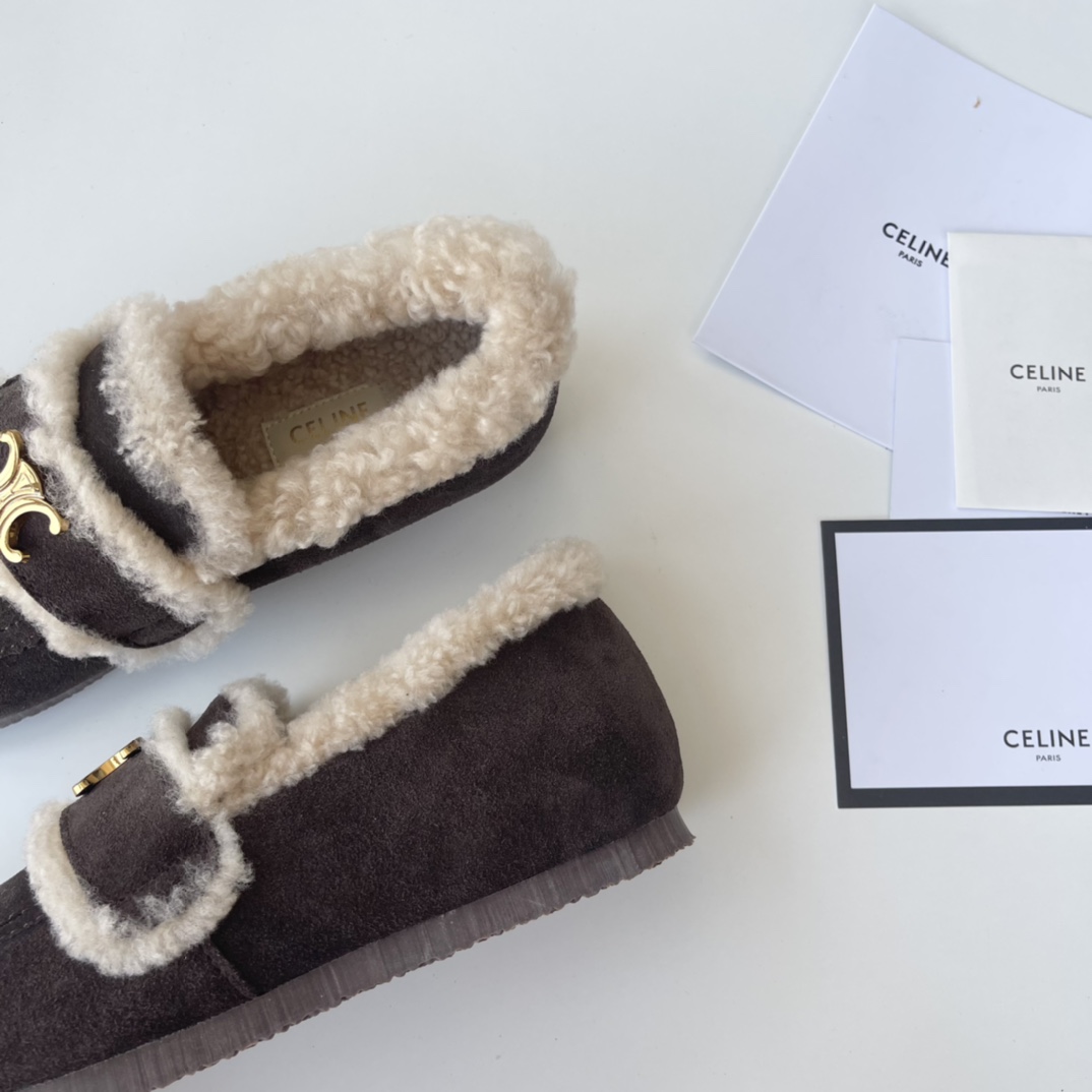 Celine Arc de Triomphe Teddy Shoes - Image 10
