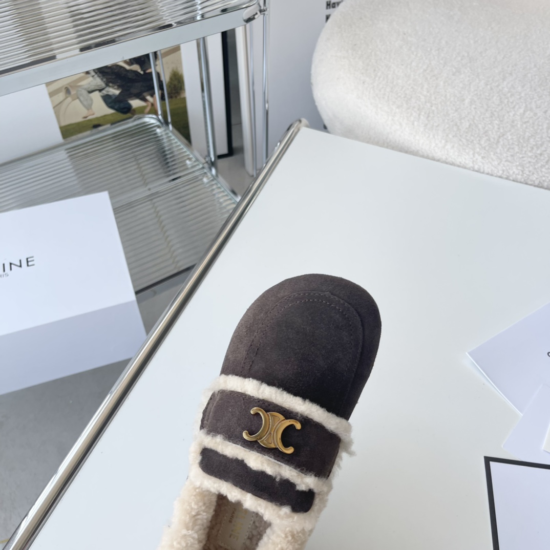 Celine Arc de Triomphe Teddy Shoes - Image 7