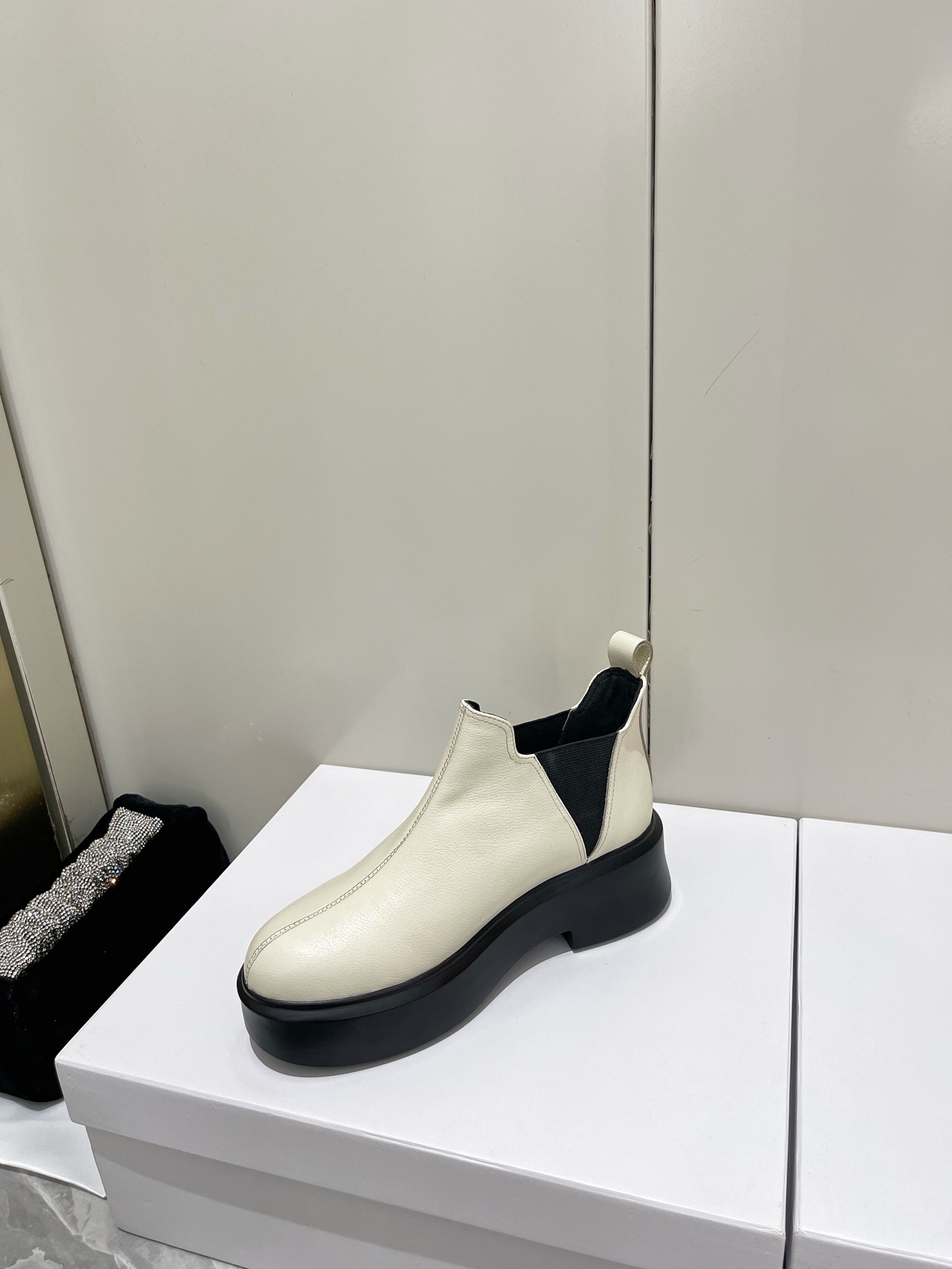 The Row Thick-soled Classic Short Boots - Image 9