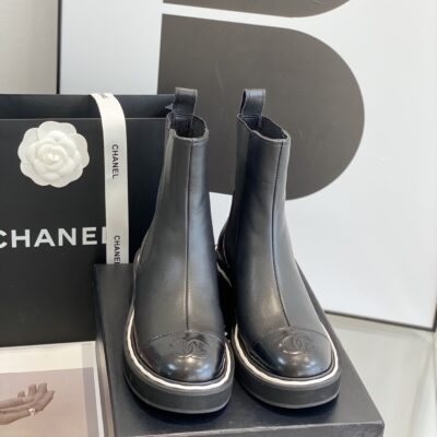 Chanel Ankle Snow Boots