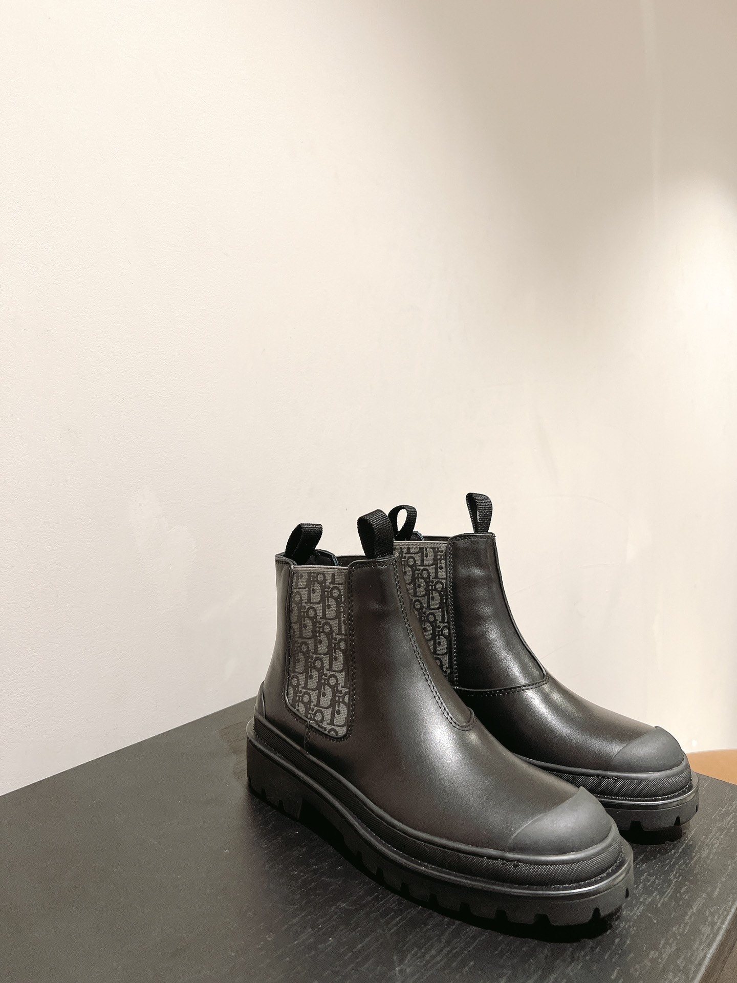 Dior Lace-up Mosaic wool Boots - Image 8