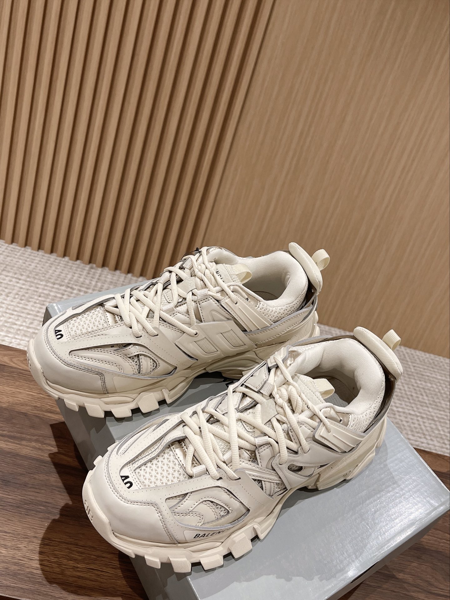 Balenciaga Track Sneaker 'Black White' - Balenciaga - 542023
