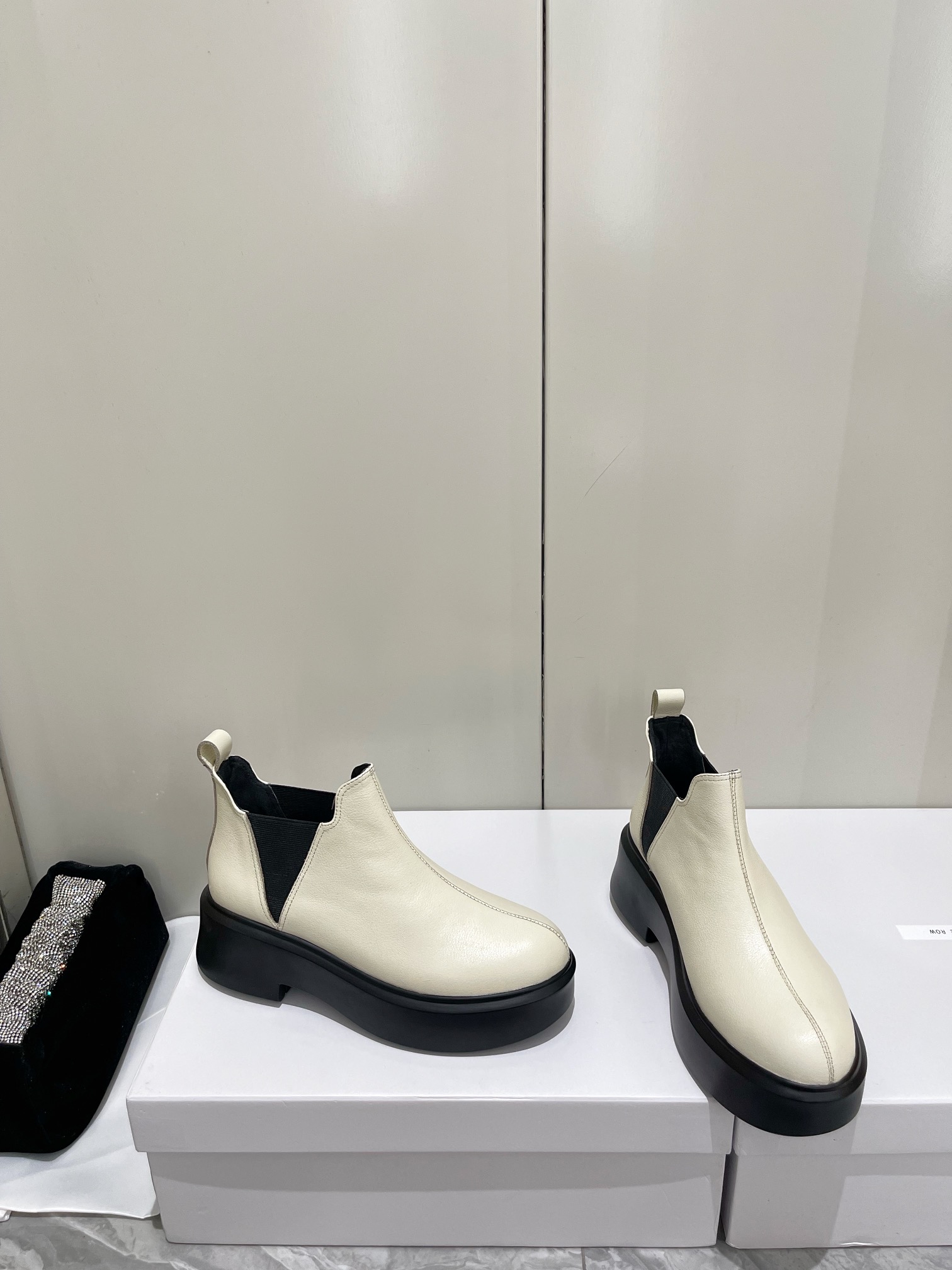 The Row Thick-soled Classic Short Boots - Image 5