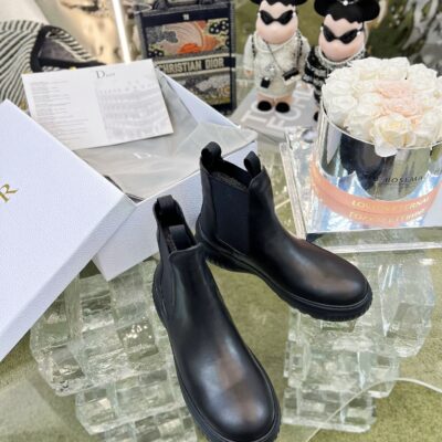 Dior Chelsea Ankle Boots in Black