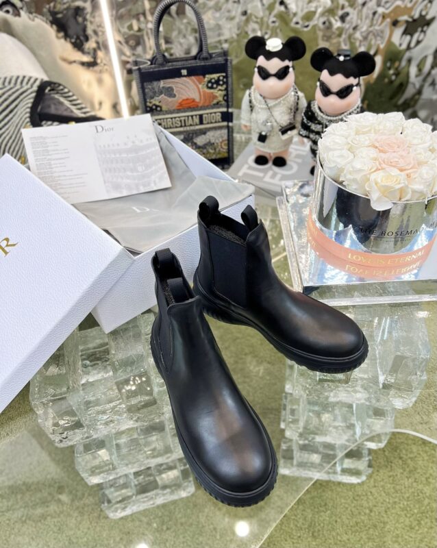 Dior Chelsea Ankle Boots in Black