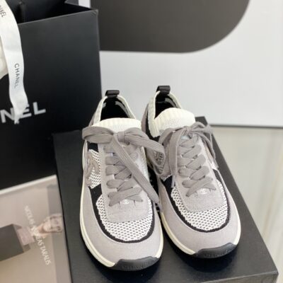 Chanel Woven Sneakers