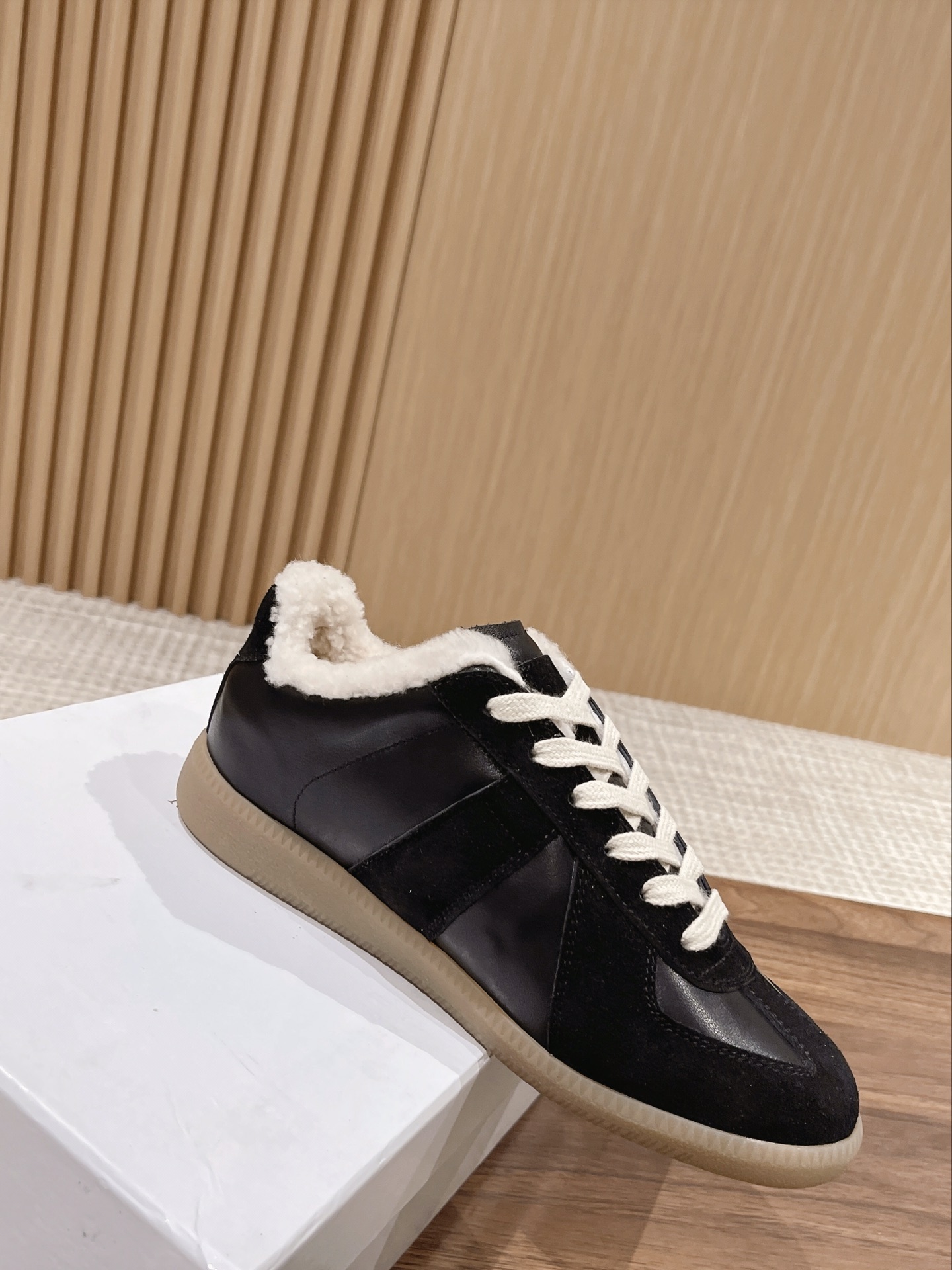 Maison Margiela Wool Trainers - Image 4