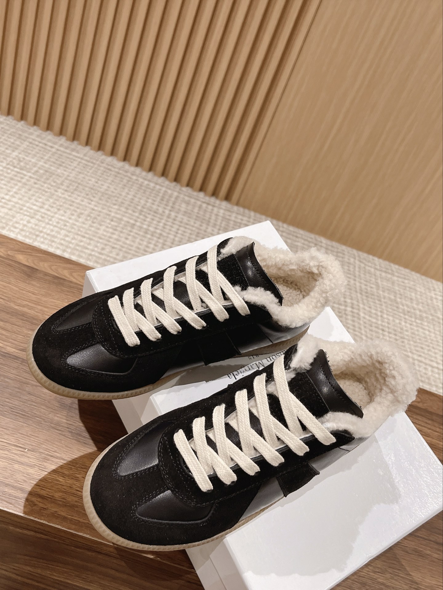 Maison Margiela Wool Trainers - Image 5