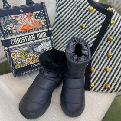 Dior Short Down Snow Boots