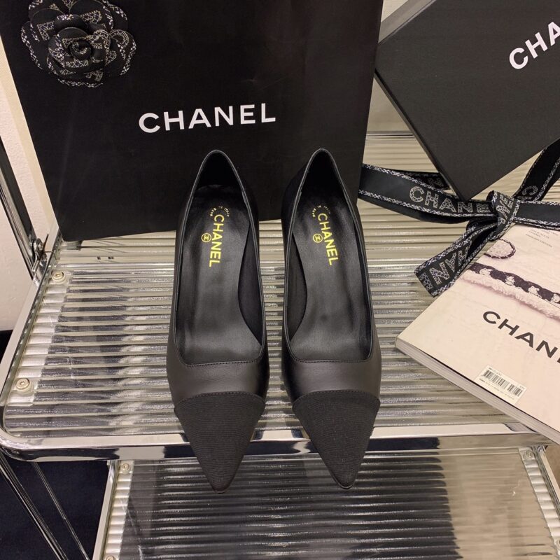 Chanel Pointed Toe Heels