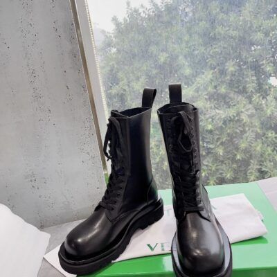 Bottega Veneta Lace-up Thick-soled Boots