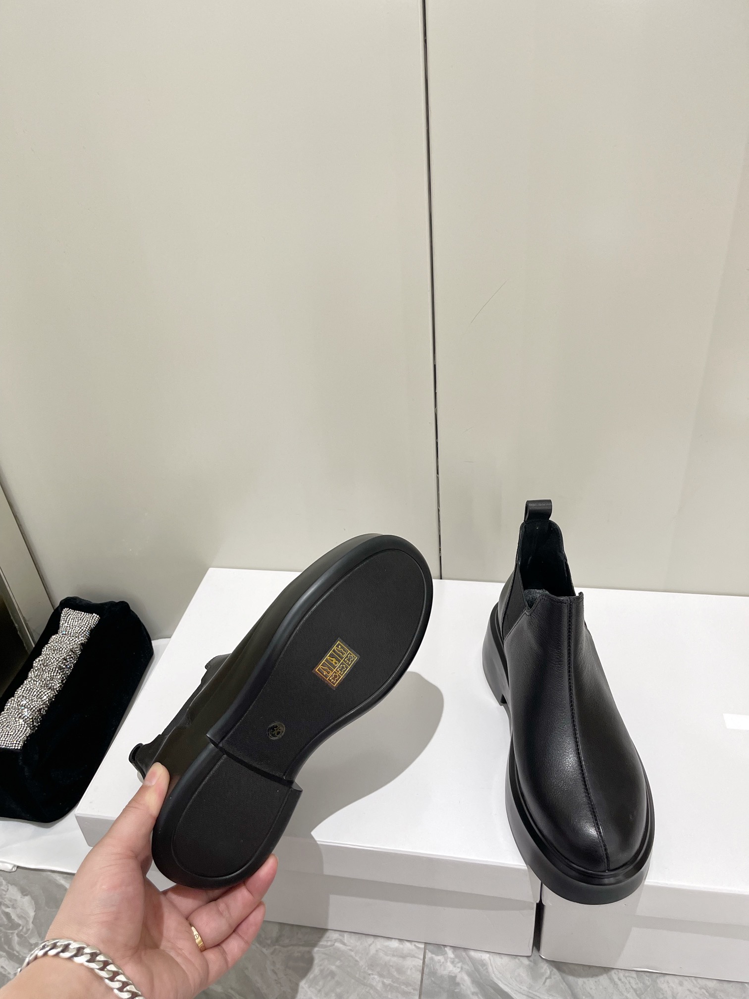 The Row Thick-soled Classic Short Boots - Image 7