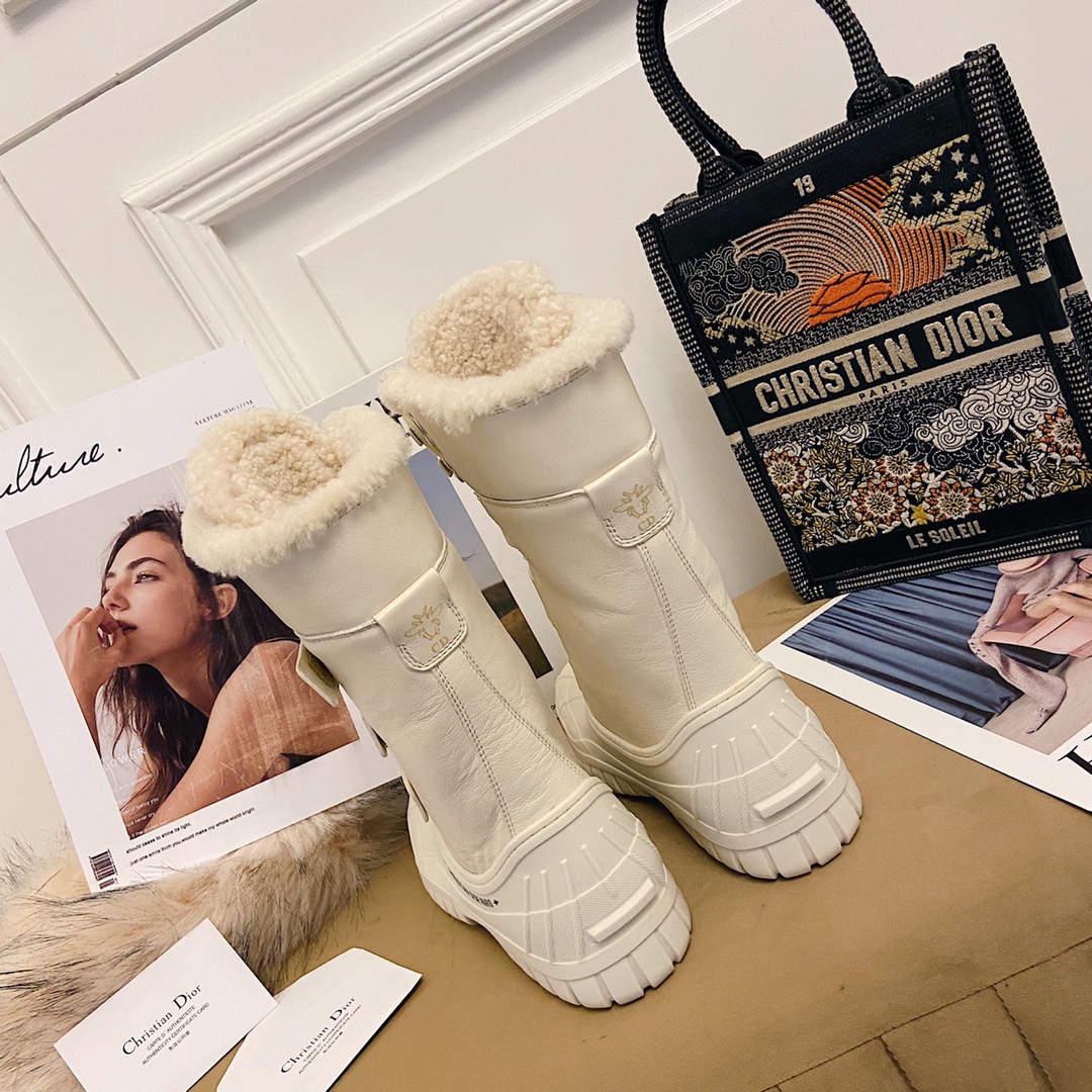 Dior High-top Martin Boots in Black - Image 6