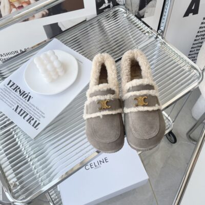 Celine Arc de Triomphe Teddy Shoes